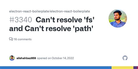 electron can't resolve 'fs'